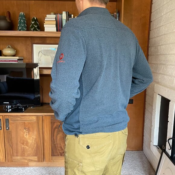 Merrell Full Zip Textured Jacket Medium - Picture 7 of 9